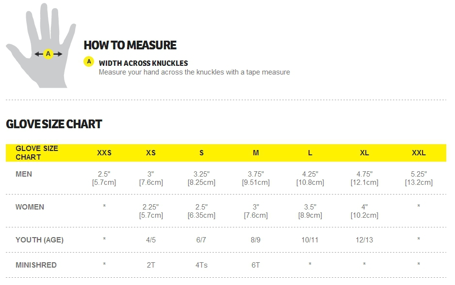 How To Measure Glove Size Burton / Glove Sizing / How to use the glove