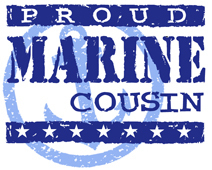 marine cousin shirt