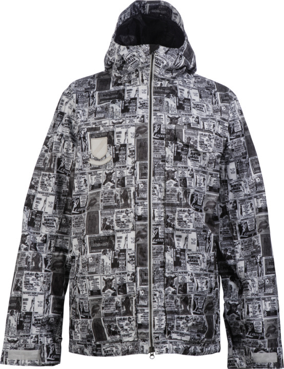 NEW BURTON PLAINVIEW GET LUCKY SNOWBOARD JACKET 2010  