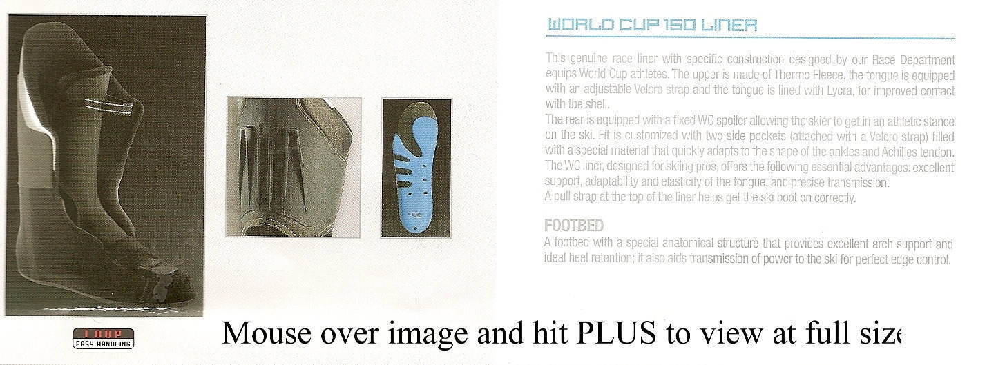 NEW Lange World Cup 150 zb/zb 3 mens jr race ski boots  